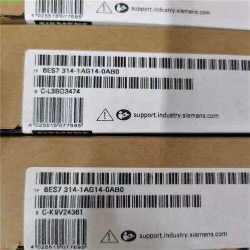 CPU314C-2PN/DP6ES7314-1AG14-0AB0正品6ES7314-6CH04/6EH04-0AB0