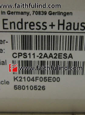 E+H CPS11-2AA2ESA 恩德斯豪斯全新ORP电极传感器 CPS11