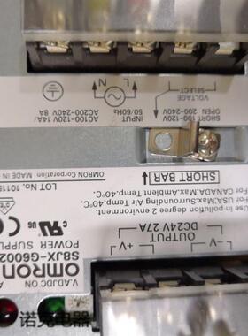 全新原装正品开关电源S8JX-G60024C 600W 24V