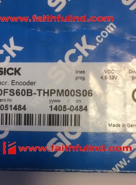 Sick DFS60B-THPM00S06 西克全新编码器 1051484
