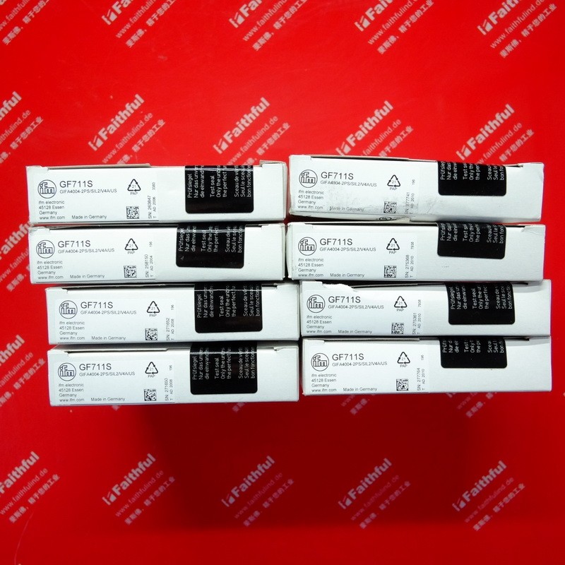 GF711S 易福门电感式安全传感器 GIFA4004-2PS/SIL2/V4A/US