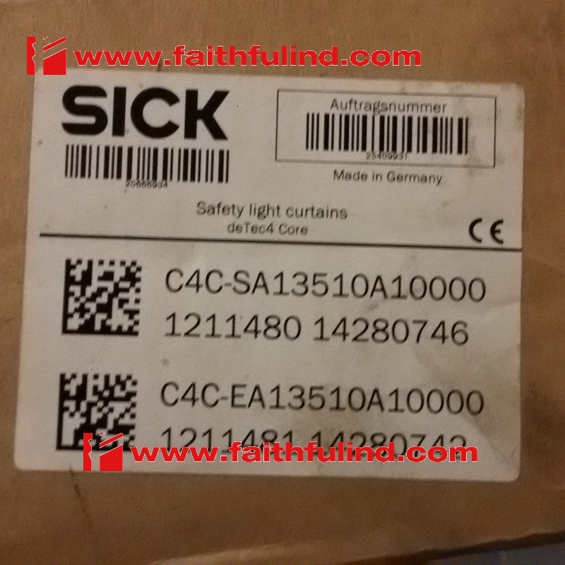 1211480 西克全新安全光幕 deTec4 Core 1211481