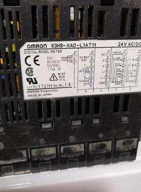 正品多功能数字面板表 K3HB-XAD-L1AT11 24V AC/DC