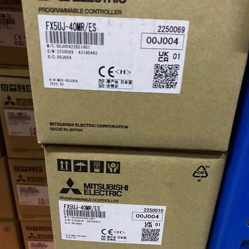 PLC FX5UJ-24MR/ES 40 60MT/ES-A 原装进口