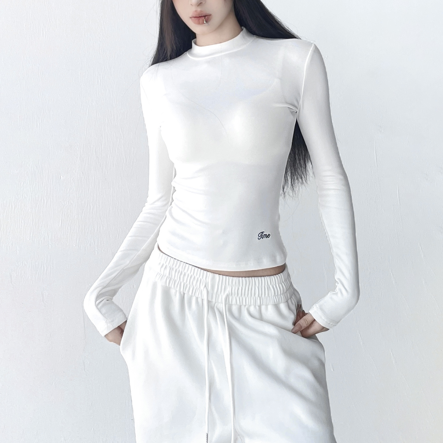2025超火冬装圆修身打底衫内搭加绒保暖衣女秋冬新款长袖t恤上衣