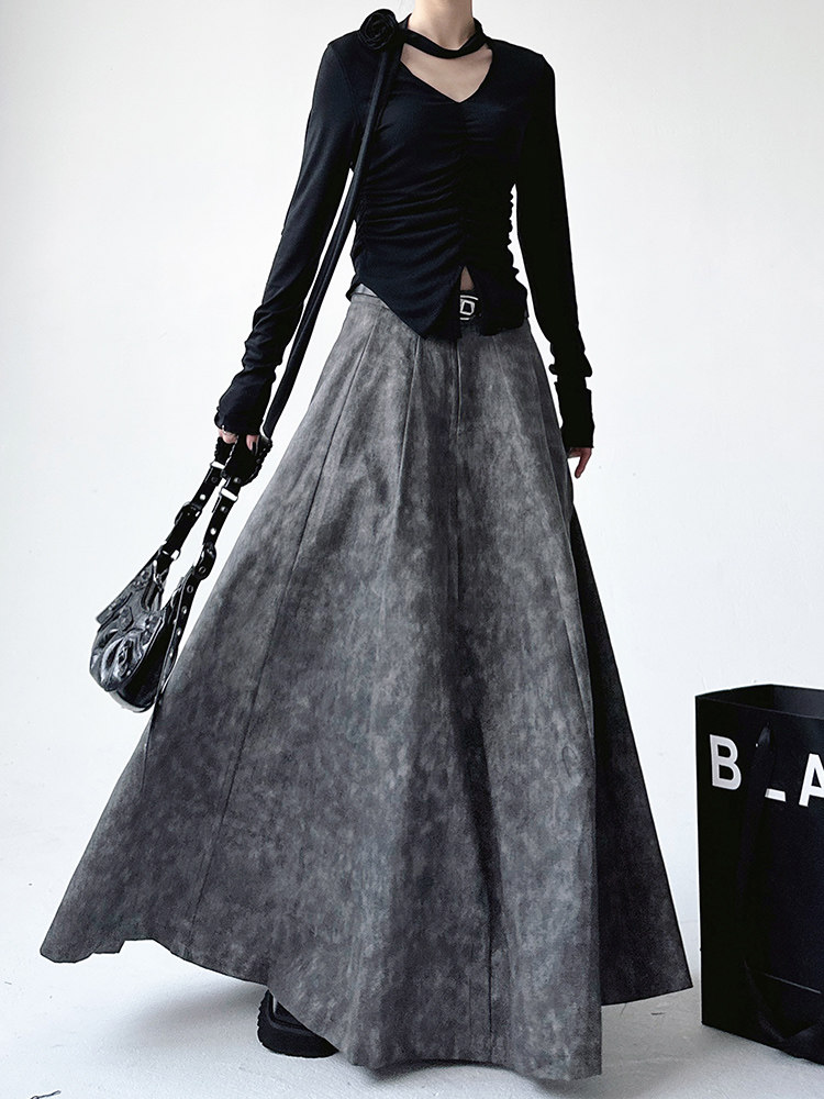 Be First! 2025 Tie-Dye A-Line Skirt – Spring's Hottest Slimming Style - Product image 2