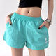 女2025新款 美式 防水夏季 多巴胺彩色尼龙速干运动短裤 透气沙滩裤 子