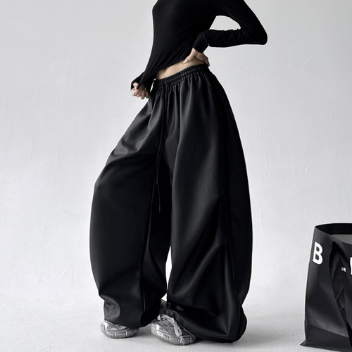 2025年新款黑色PU皮裤