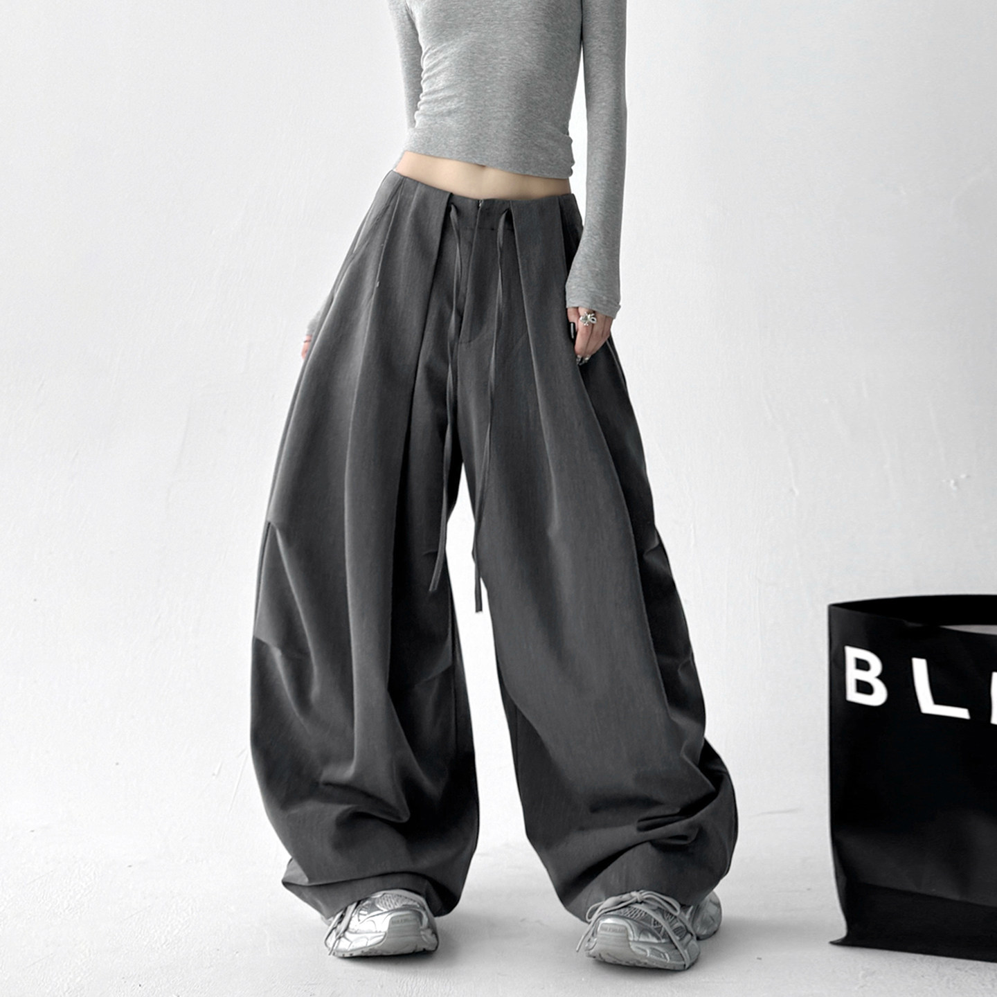 今年流行西装裤女高个子2025秋冬季新款休闲宽松显瘦垂感阔腿裤,女装/女士精品,西装裤/正装裤,淘宝优惠券,粉丝福利购,淘宝优惠卷