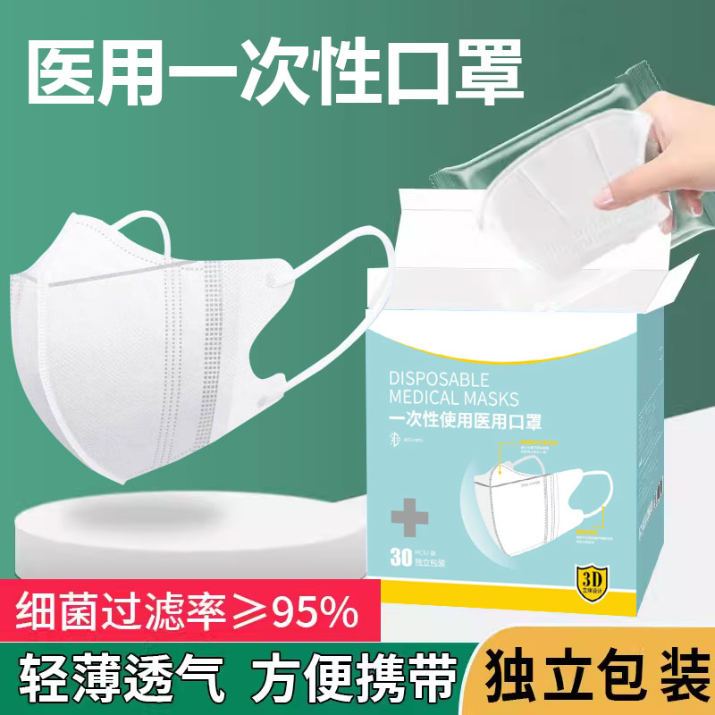 【全网特惠】3D医用口罩2024新款