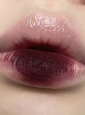 生人勿近重口牛血色雾面唇泥复古暗黑反派恶女气场显白口红黄黑皮