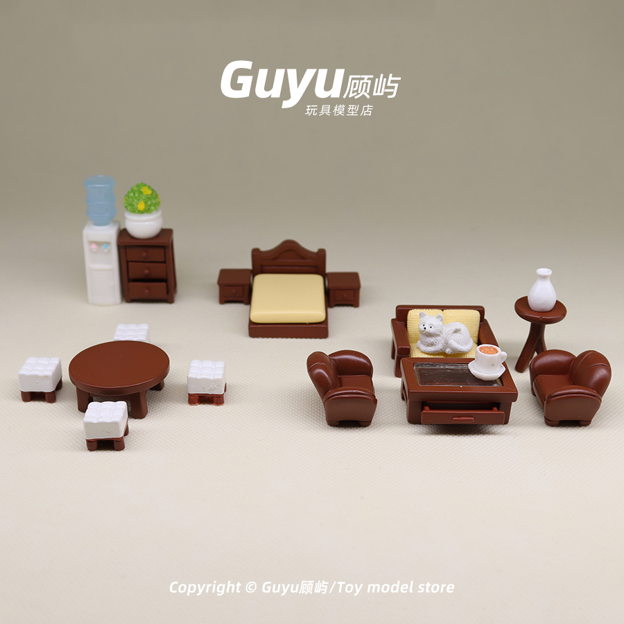 迷你仿真微缩家具沙发