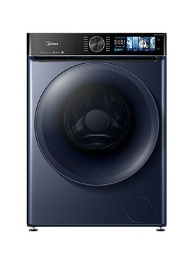 正品美的滚筒洗衣机MG100-915IADE墨石青10公斤转速1200直驱