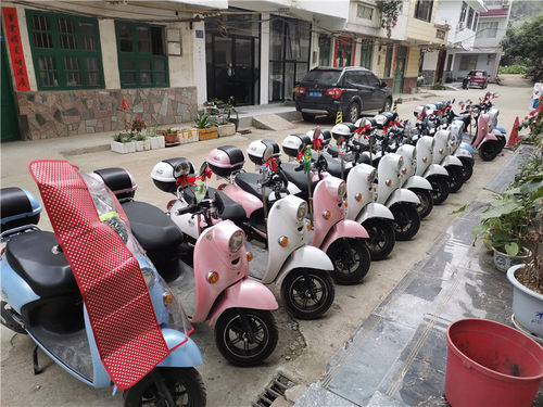 阳朔十里画廊电动车出租 县城内免费送车（按次出租  天黑还车）