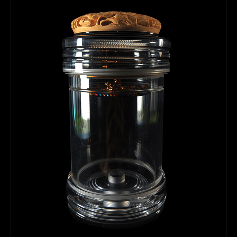 罐王•S97•杨影栖金•李勇蝈蝈罐黄杨木蒙心配紫铜青蛙簧 65*135