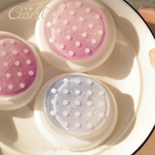 壳试验原创紫梦织光波点适用于magsafe手机磁吸支架伸缩便携简约