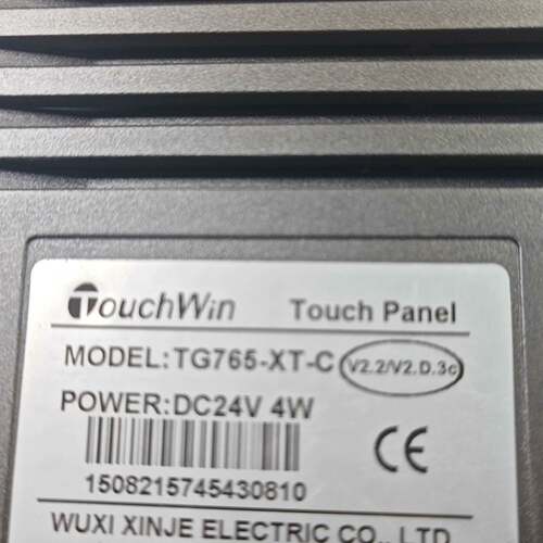 可维修信捷TouchWin触摸屏，型号TG765一XT一C，DC2议价