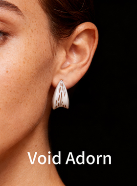 【哲学设计】高级简约通勤百搭独特小众设计师独家耳钉耳饰