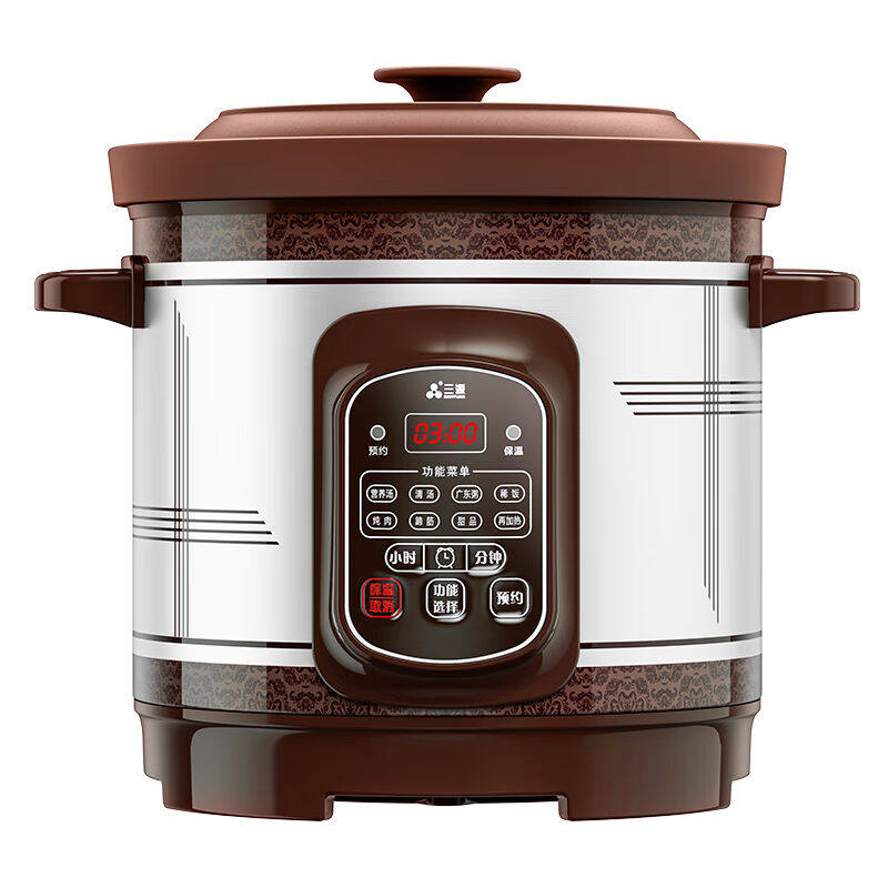 三源紫砂锅电炖炖锅无涂层大容量煮粥锅稀饭锅熬oother/其他 紫砂