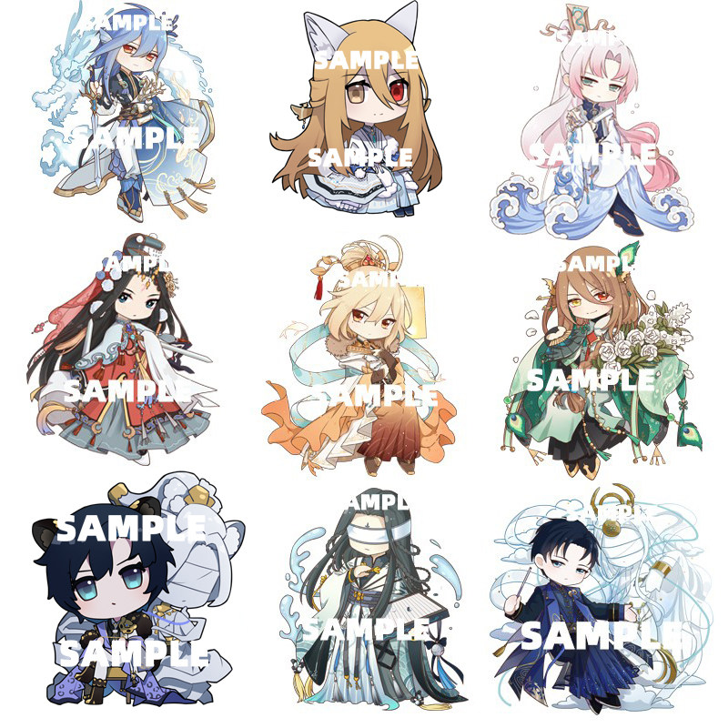 食物语周边亚克力钥匙扣龙井虾仁素蒸音声部q版同人佛跳墙挂件饰