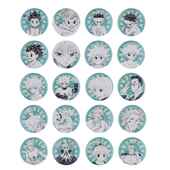 全职猎人JCS受注闪吧唧徽章第二弹奇犽西索镭射闪闪小杰收藏礼物