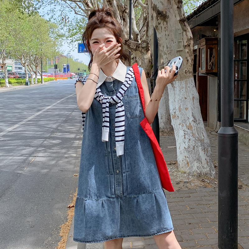 新款！夏季新款牛仔连衣裙123A-5603-P125-K188，商品下架区商品下架区，浙宝123A