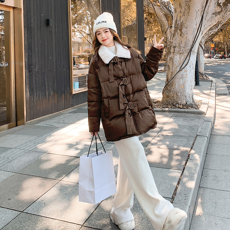 新款！2022年新款带毛领羽绒服123A-6677-P175-K258,女装棉衣/棉服,浙宝123A