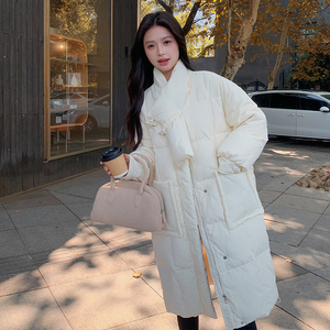 新款！2024年冬季新款中长款羽绒服 123A-6709-P295-K448图片