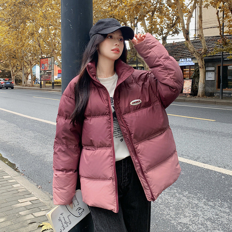 新款！2024年冬季新款渐变红羽绒服123A-6715-P285-K428,女装羽绒服,浙宝123A