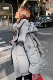高级感炸街灰色短款羽绒服女冬2025年新款独特超好看亮世秋外套潮，女装羽绒服，浙宝123A