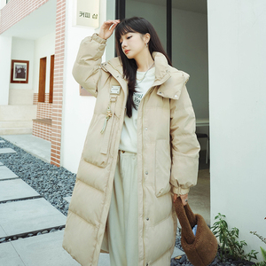 新款22年新款长款过膝衣羽绒服 123A-6673-P205-K298图片