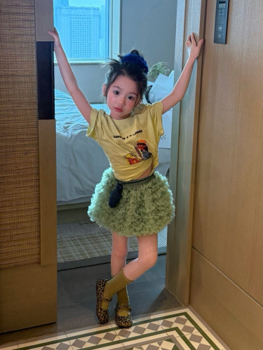 女童蓬蓬裙子套装夏装2026绿野仙踪儿童半身裙女孩超仙公主蛋糕裙