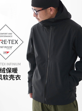 正品现货始祖鸟防风软壳衣抓绒Sawyer冲锋衣外套男Arcteryx 6614