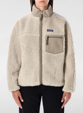 正品巴塔复古抓绒衣Patagonia Retro-X女款防风摇粒绒外套23075