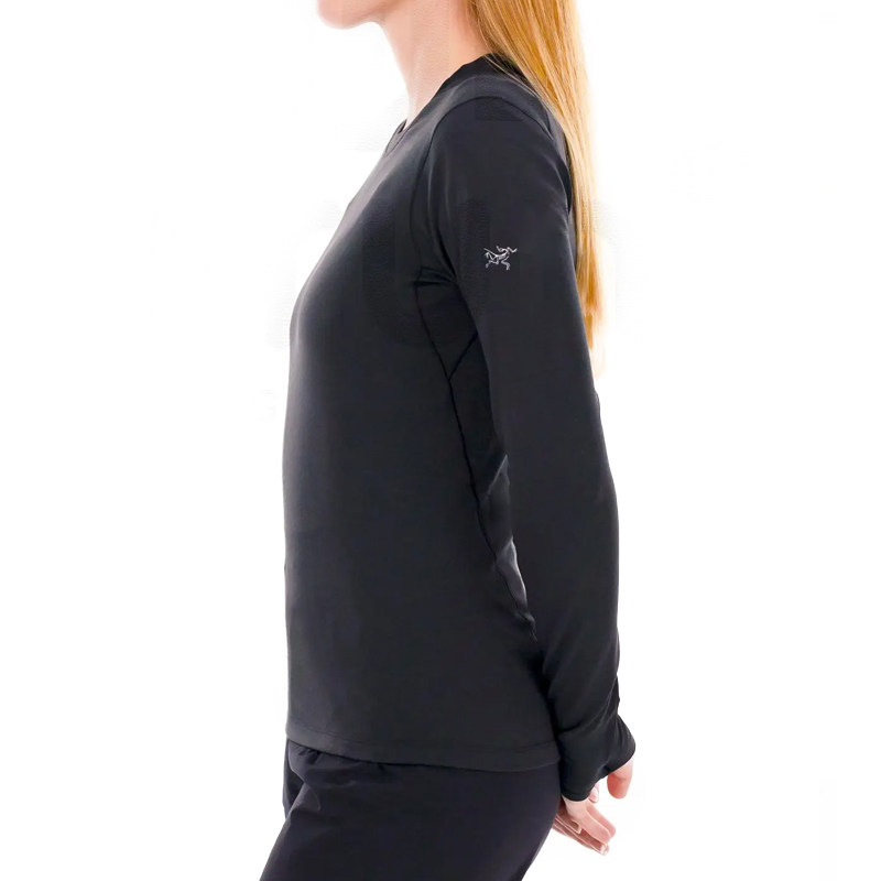 现货始祖鸟速干排汗保暖内衣女款防晒长袖T恤Taema Thermal 8475