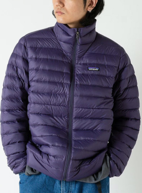 正品新款羽绒服Patagonia Down Sweater男轻薄户外排骨保暖84675