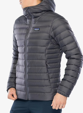 新款Patagonia环保排骨羽绒服外套夹克Down Sweater男轻薄84702