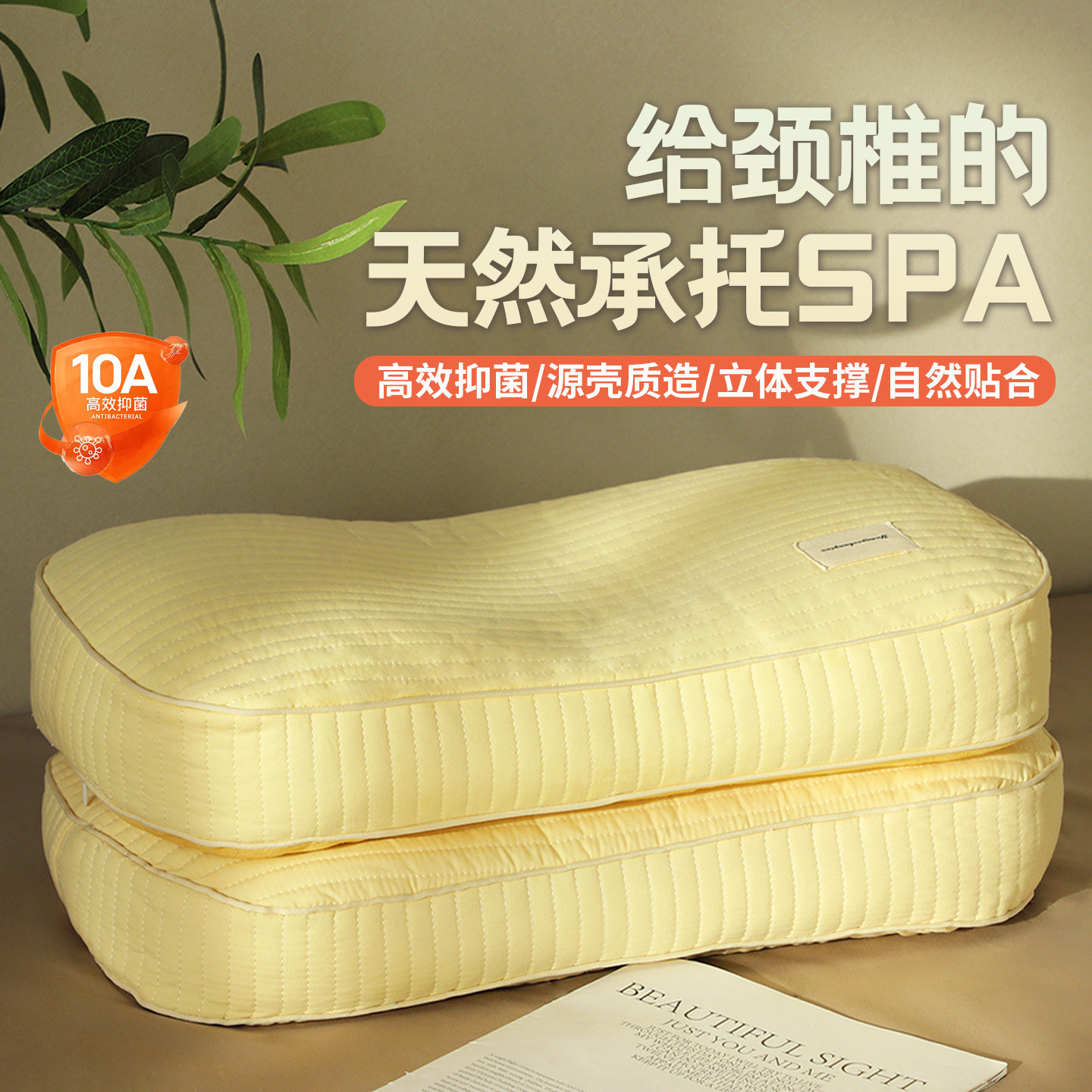 荞麦枕头学生单人成人宿舍家用奶酪枕全荞麦皮壳填充颈椎枕睡眠枕