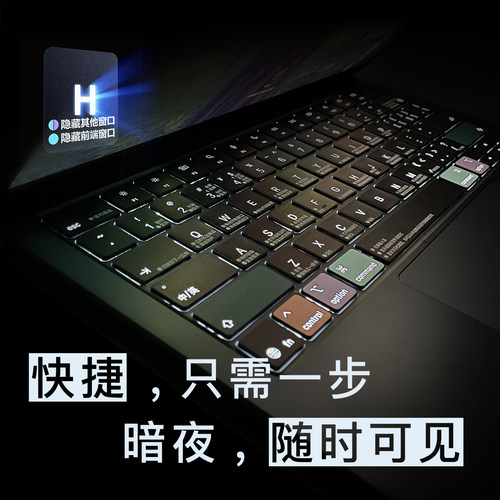 M4MacbookAirPro快捷键贴纸