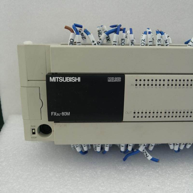 小胖 原装mitsubishi/三菱fx3u-80mr/es二手拆机plc实拍包好