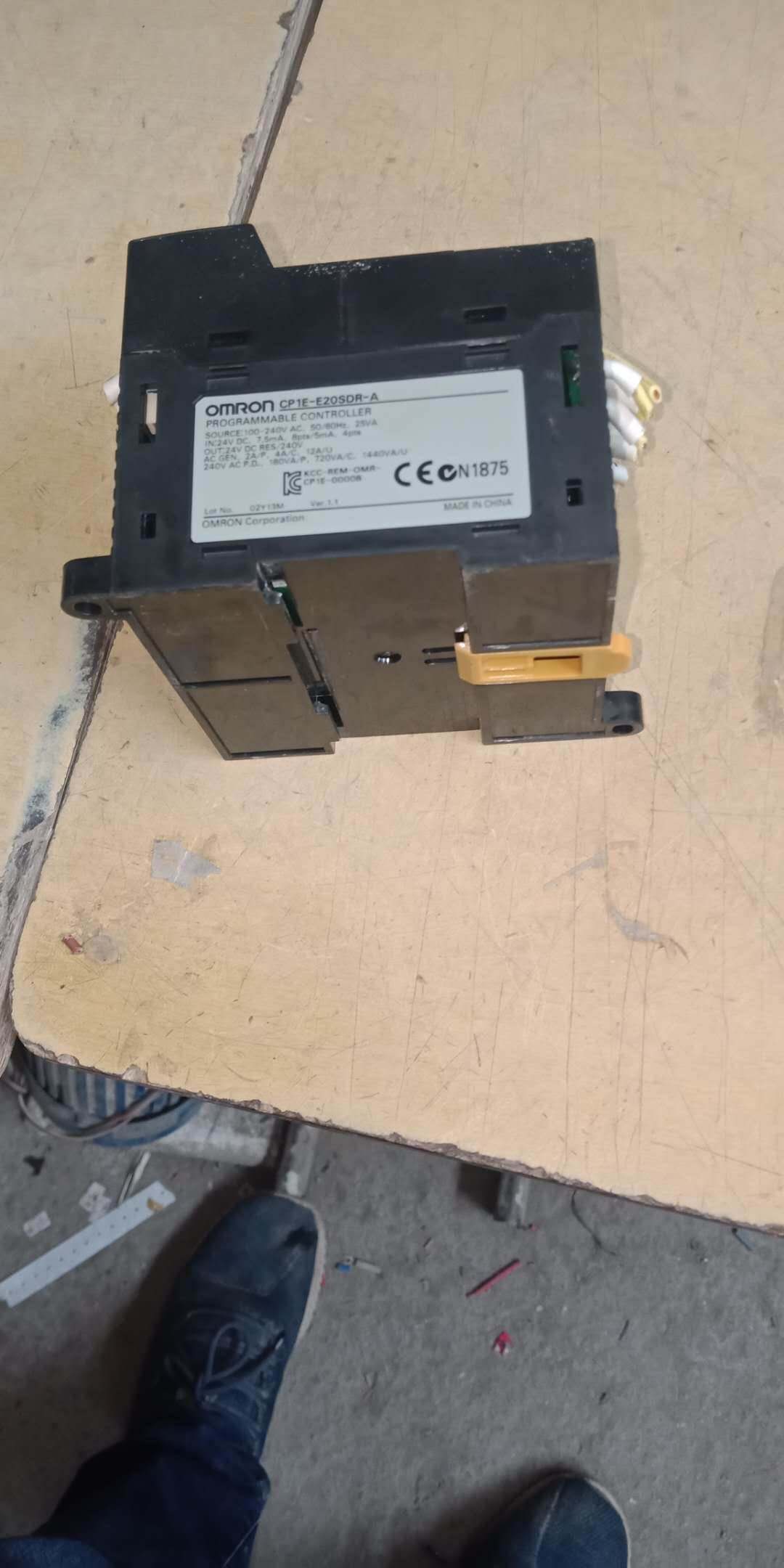 欧姆龙plc cp1e-e20sdr-a 实物图美丽