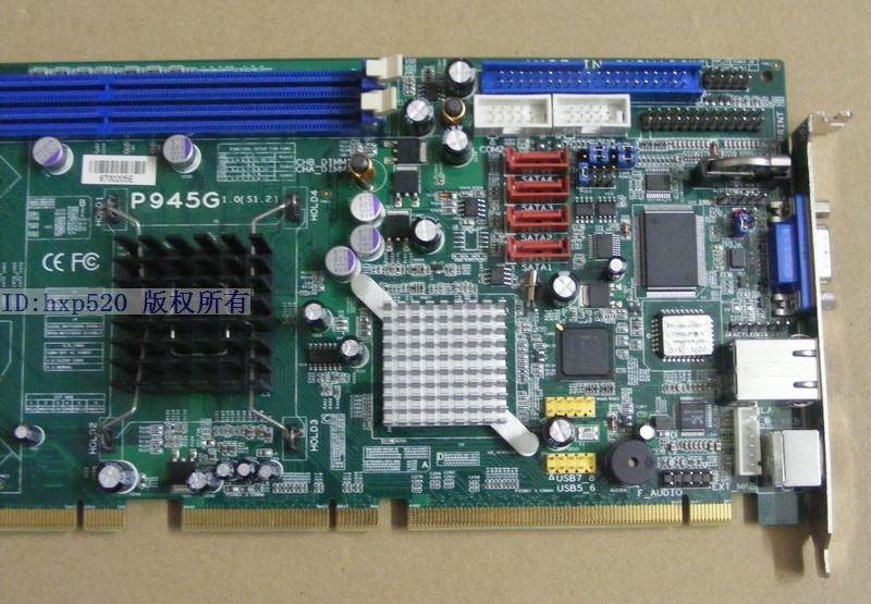 qdi 联想天工p945g 1.0 (s1.2) 945gc芯片组 全长工控主板 实物图