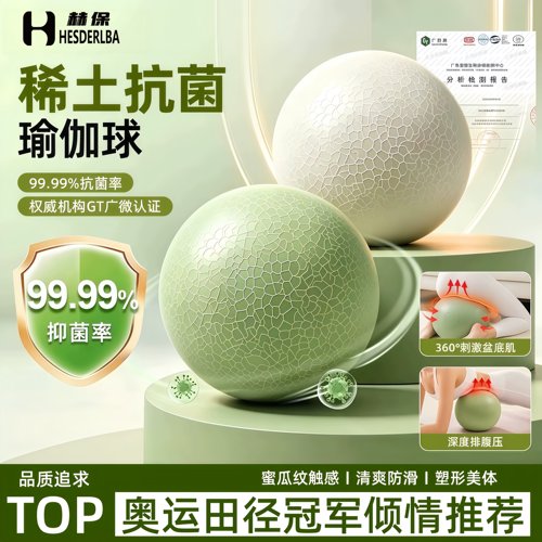 赫保抗菌普拉提瑜伽球产后修复