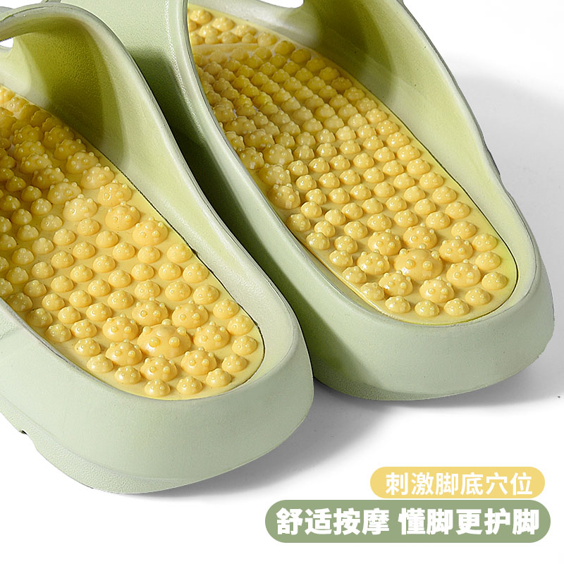 按摩拖鞋男夏季硬刺穴位