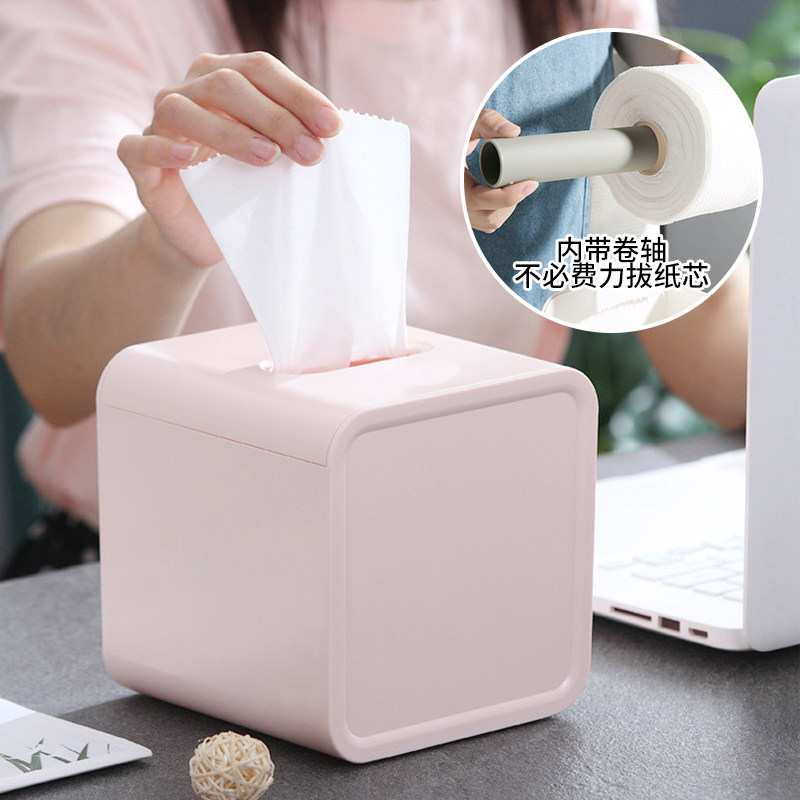 纸盒盒桌面化妆室纸巾盒图片