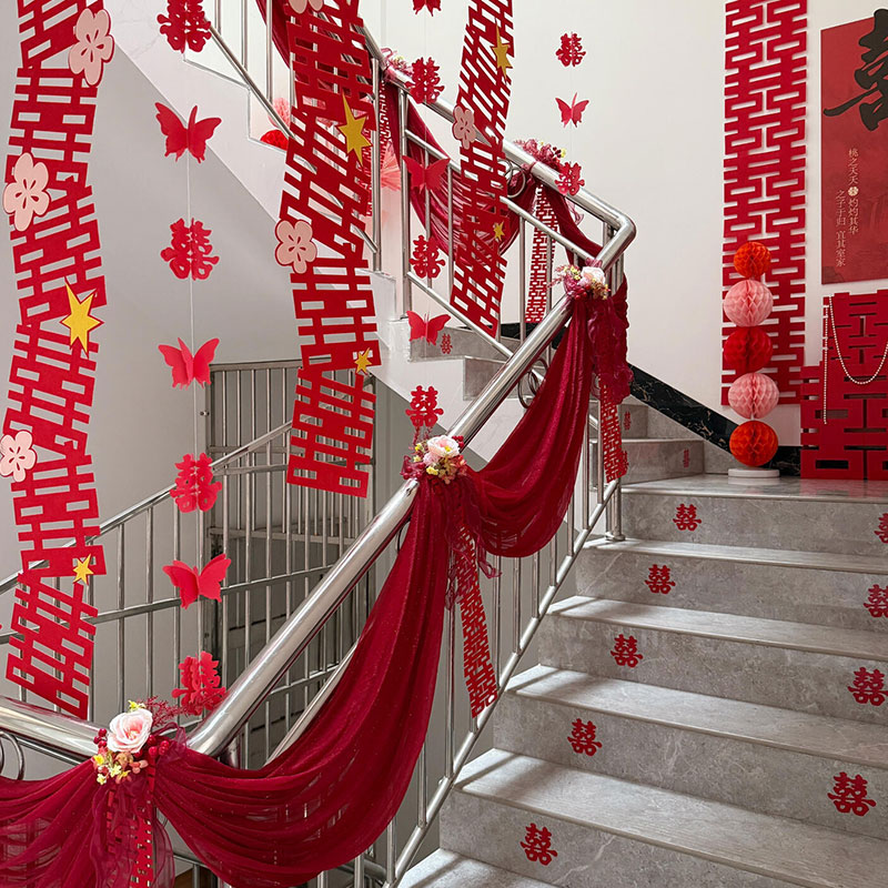 吾家婚品婚房楼梯扶手装饰套装