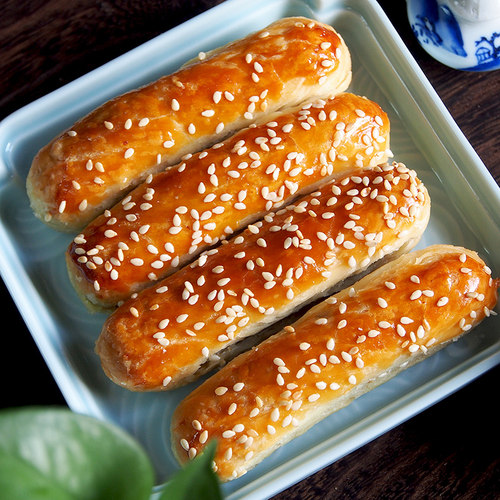 成都特产葱油酥闻酥园糕点240g