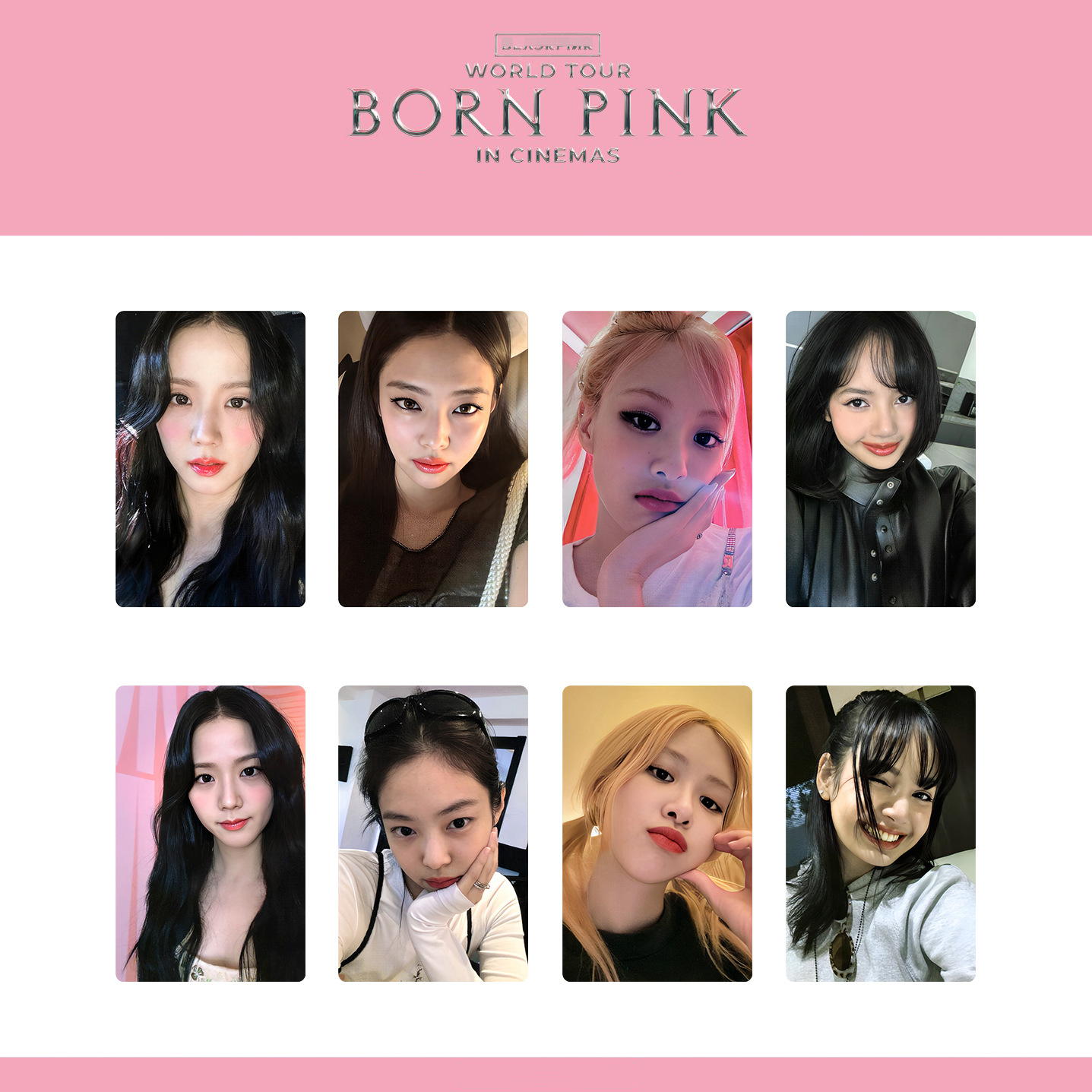 BLACKPINK粉墨八周年CGV电影卡观影卡金智秀朴彩英金珍妮LISA