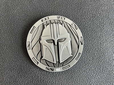 PATCHLAB 德国进口 曼达洛人挑战币 星球大战系列