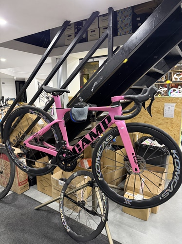 CAMP坎普 25款ACE7000PRO妃子笑公路车碳纤维内走线破风架自行车
